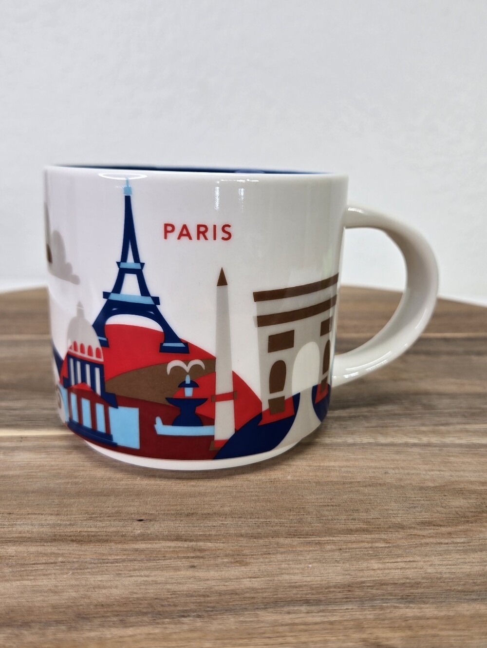 Starbucks Paris You Are Here Collection Coffee Mug 14 oz City Cup New NO BOX